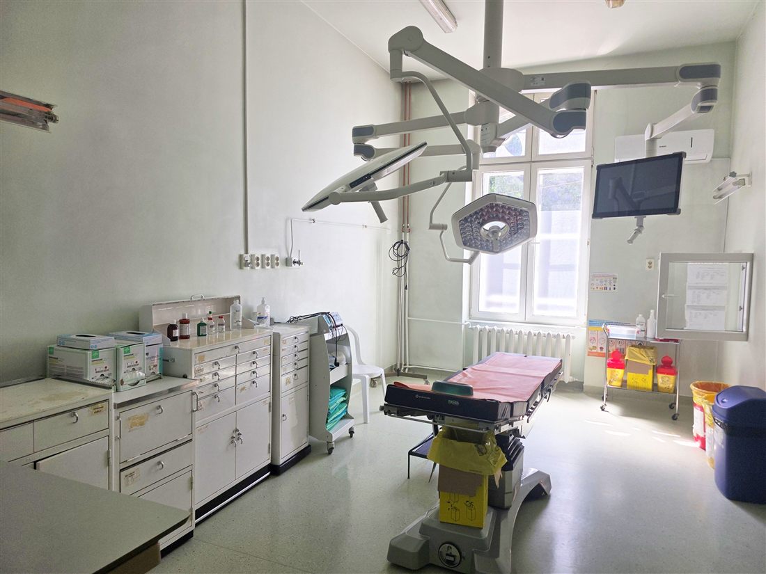 The surgical procedure room